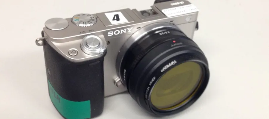 image of modified sony a6000 camera