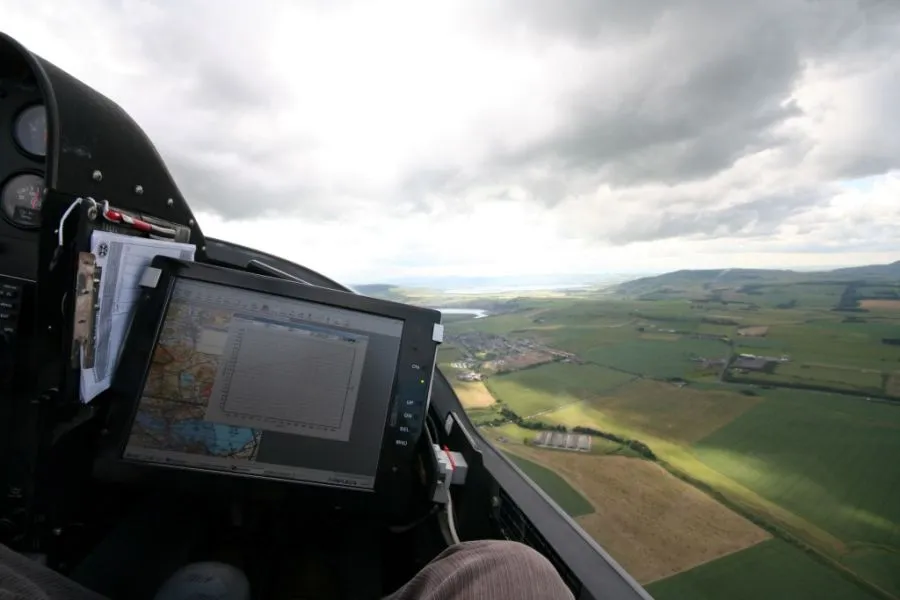 Aircraft Observer's View and screen