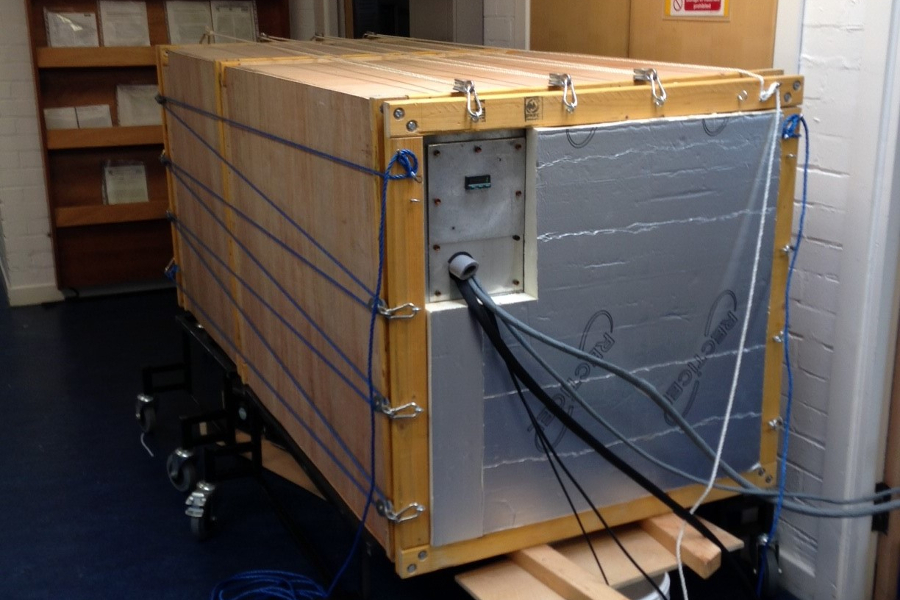 environmental test chamber in laboratory